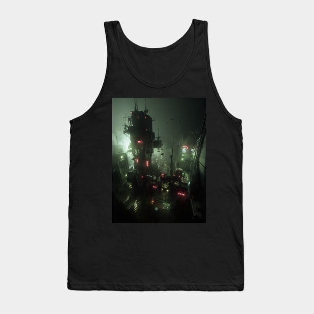 Darknet Tank Top by skiegraphicstudio